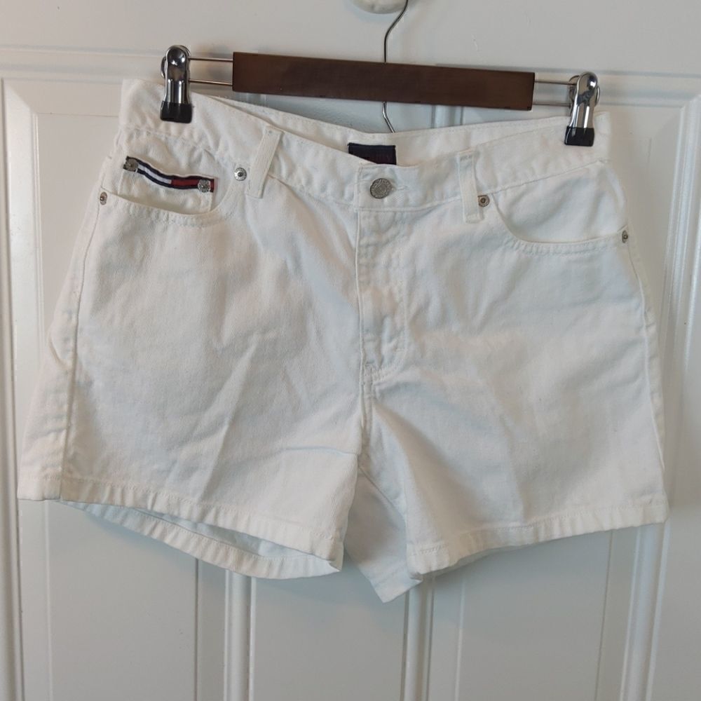 Tommy Hilfiger White jean shorts